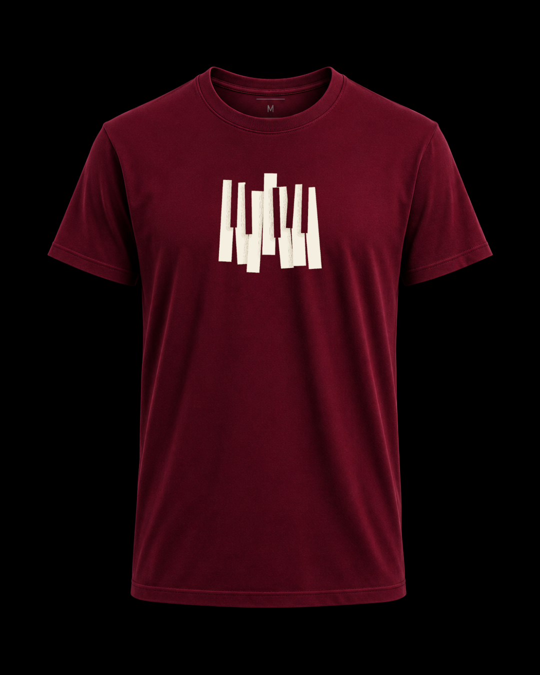 Camiseta piano voyage