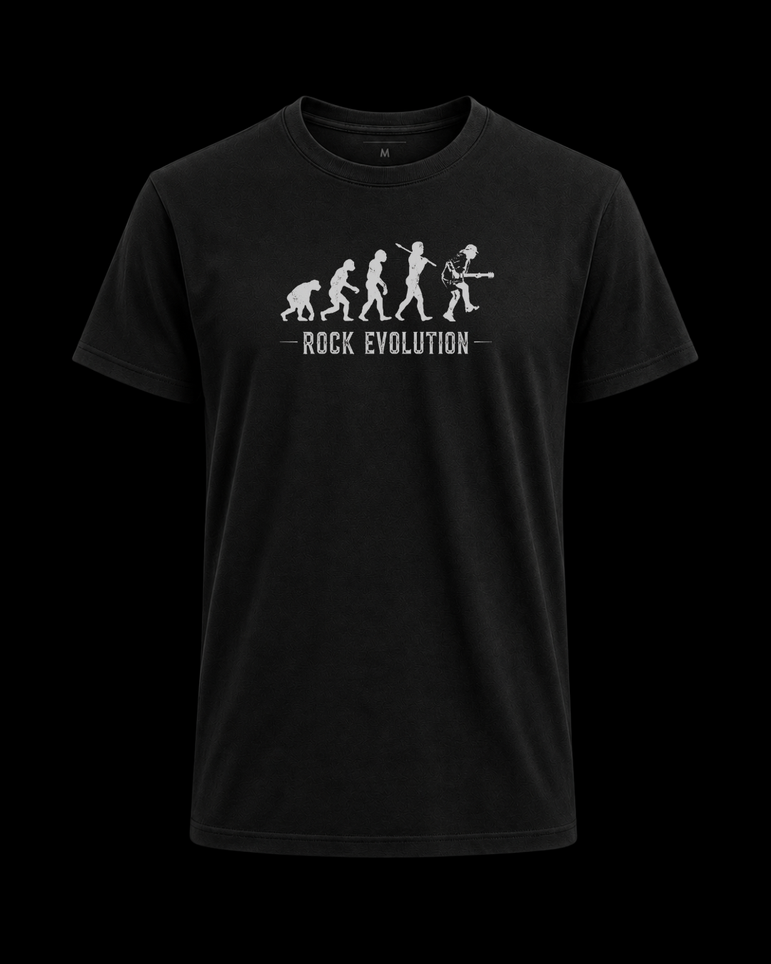 Camiseta Rock evolution