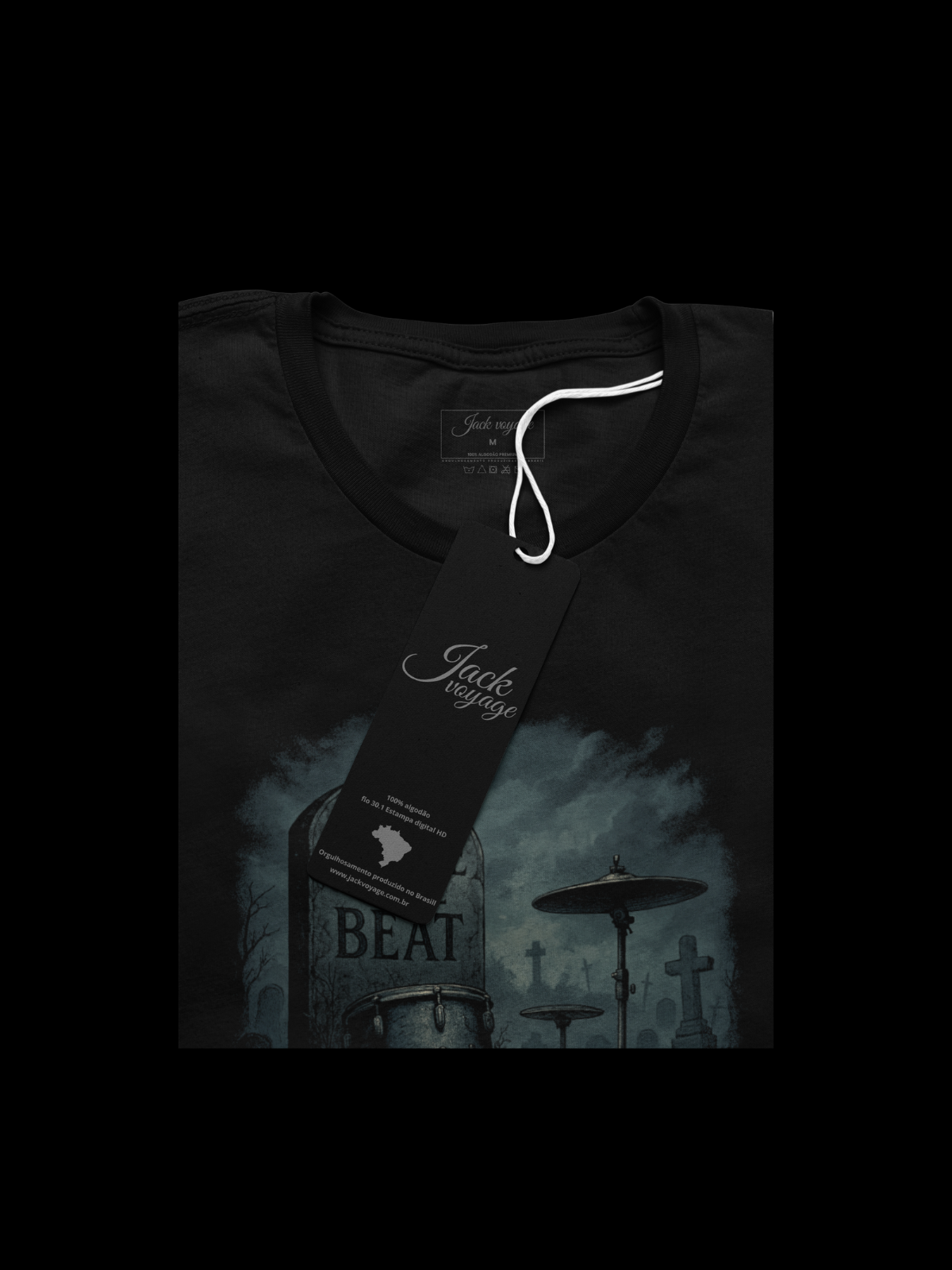 Camiseta "grave of the beat" jackmusic©