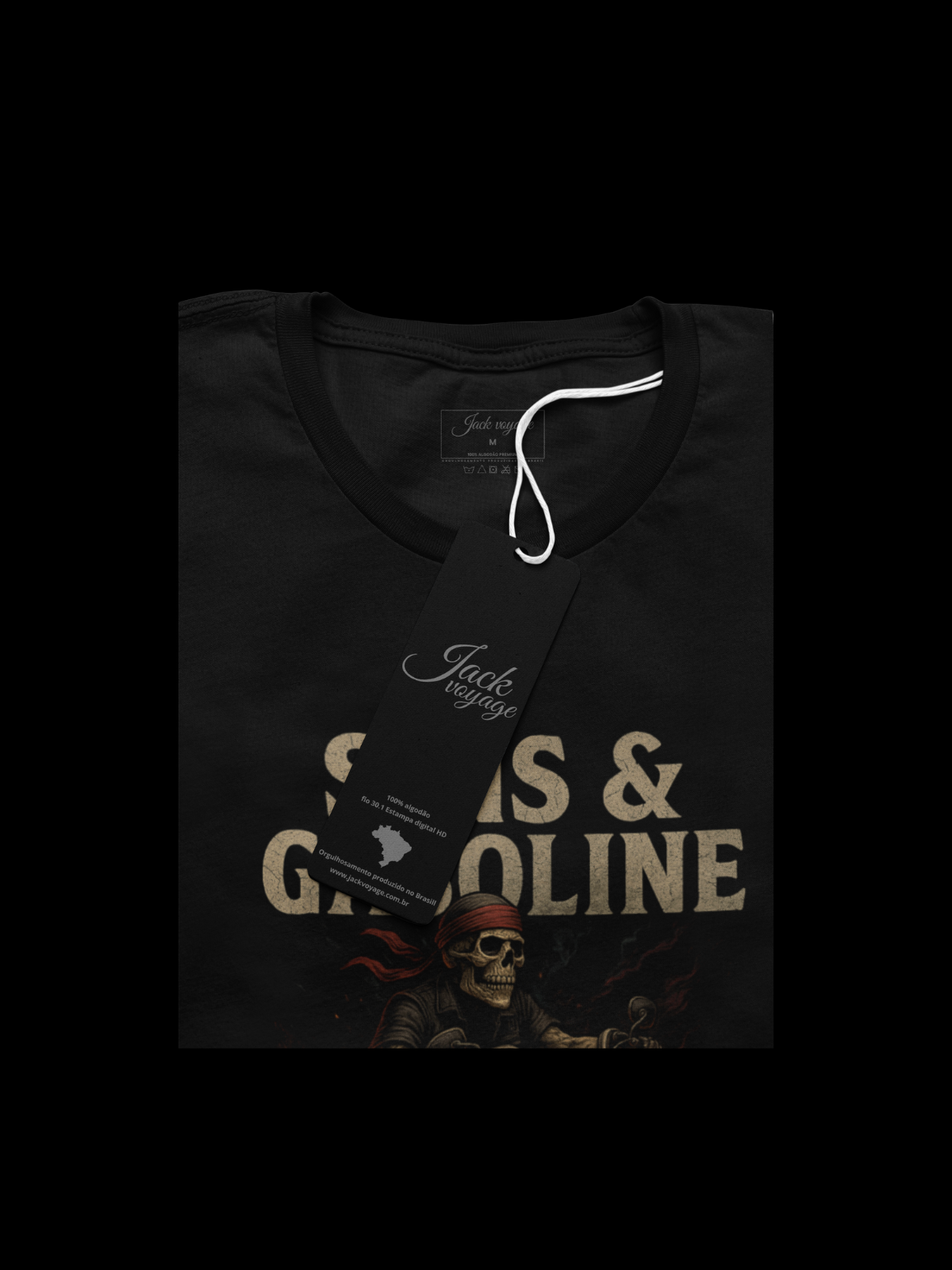 Camiseta "pecados e gasolina" jackmotor©