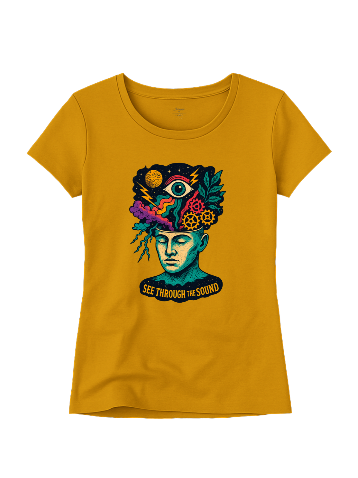 Camiseta "see throungh the sound" jackreference©