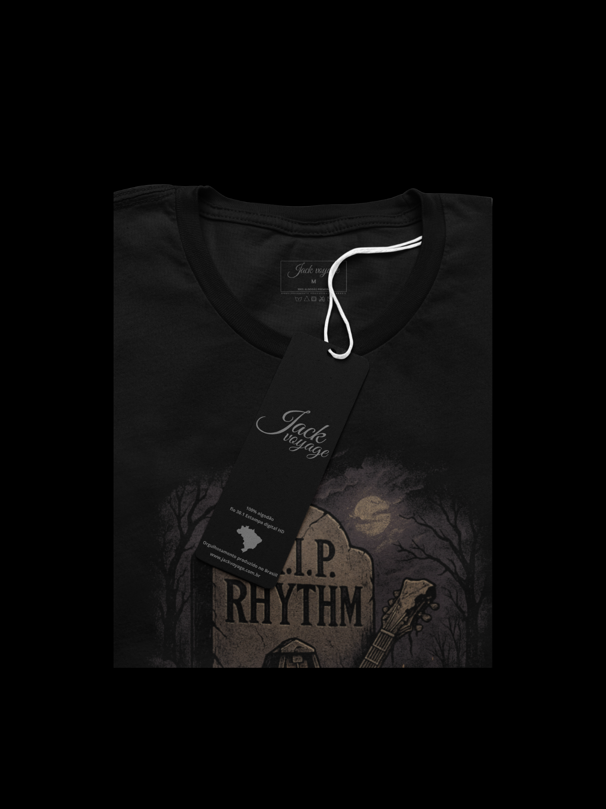 Camiseta "o ritmo morreu" jackmusic©
