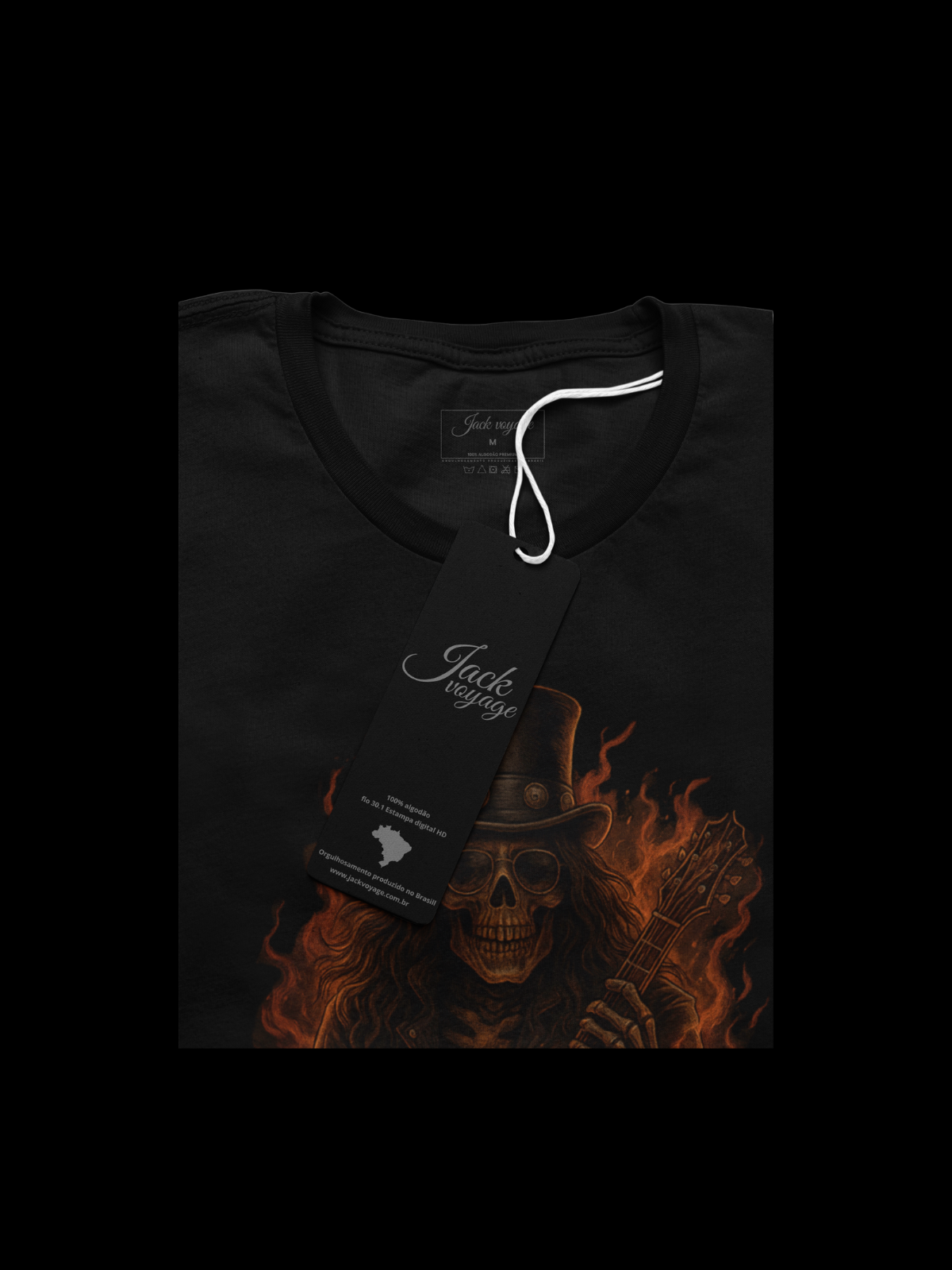 Camiseta "bem vindo as chamas" jackreference©