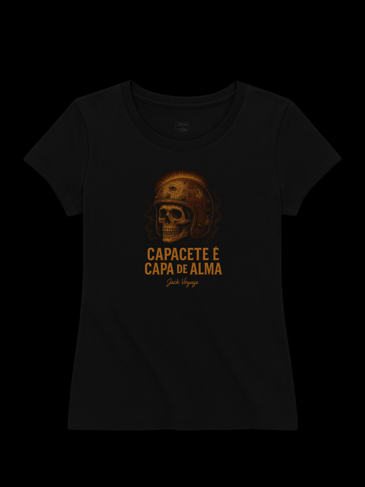 Camiseta "capacete é calma de alma" jackmotor©