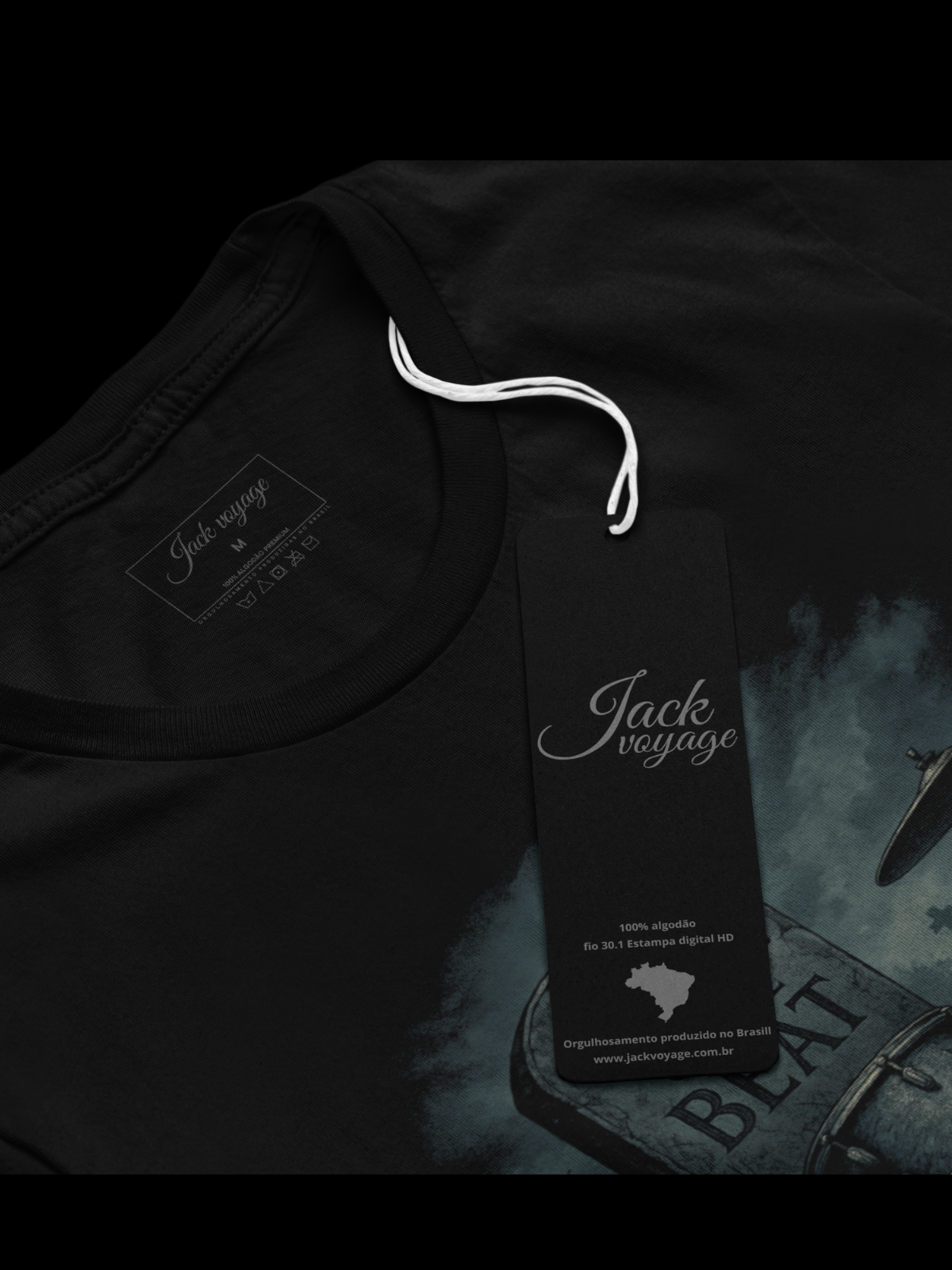 Camiseta "grave of the beat" jackmusic©