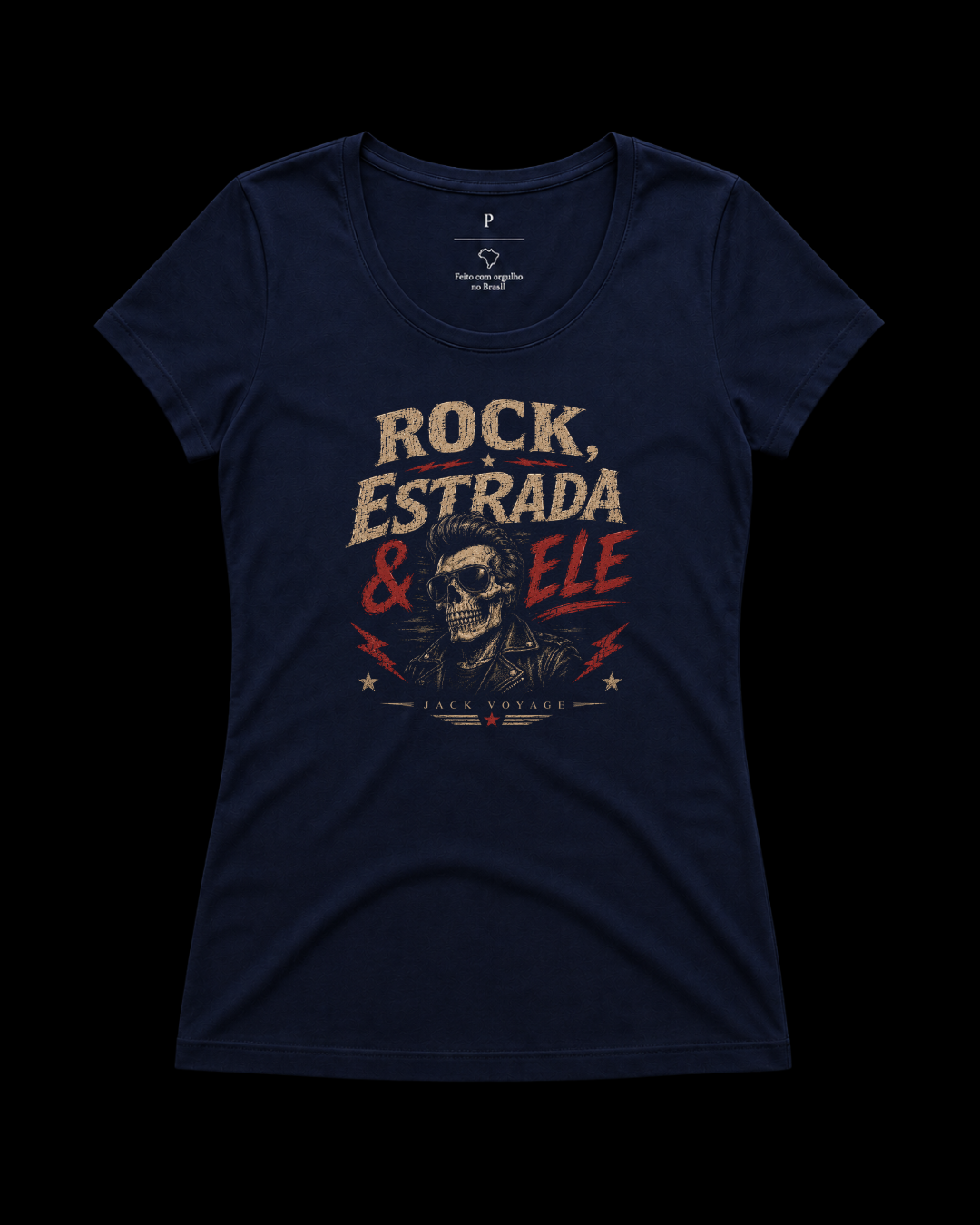Baby look Rock estrada e ele