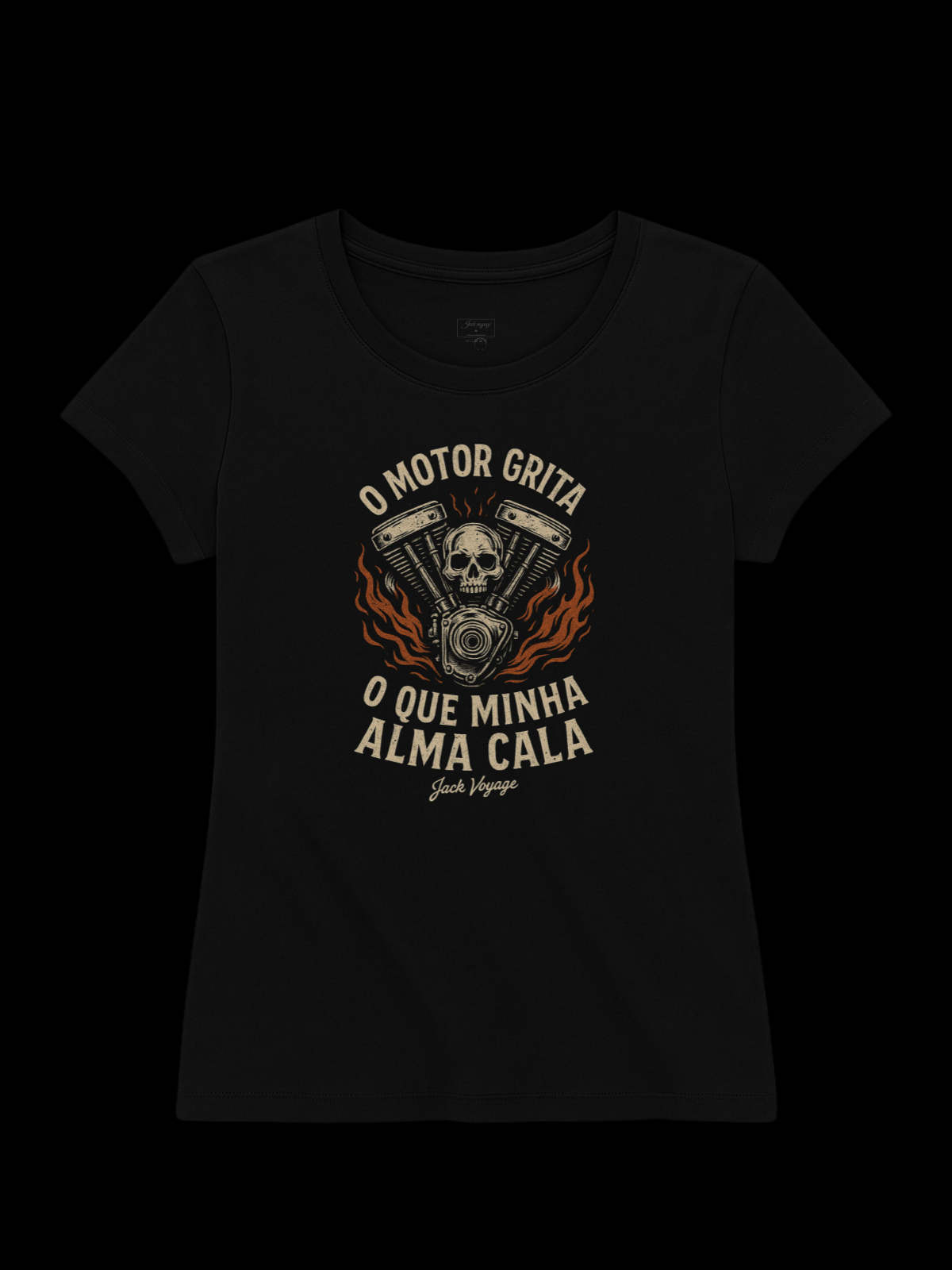 Camiseta "o motor grita o que minha alma cala" jackmotor©