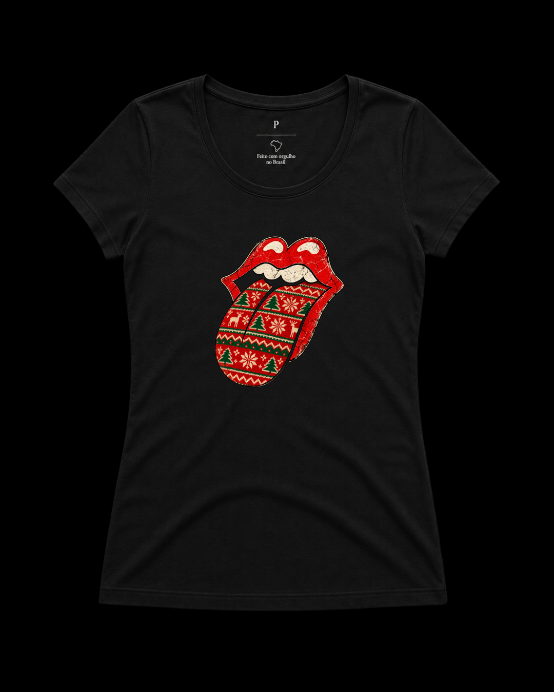 Camiseta rolling natal
