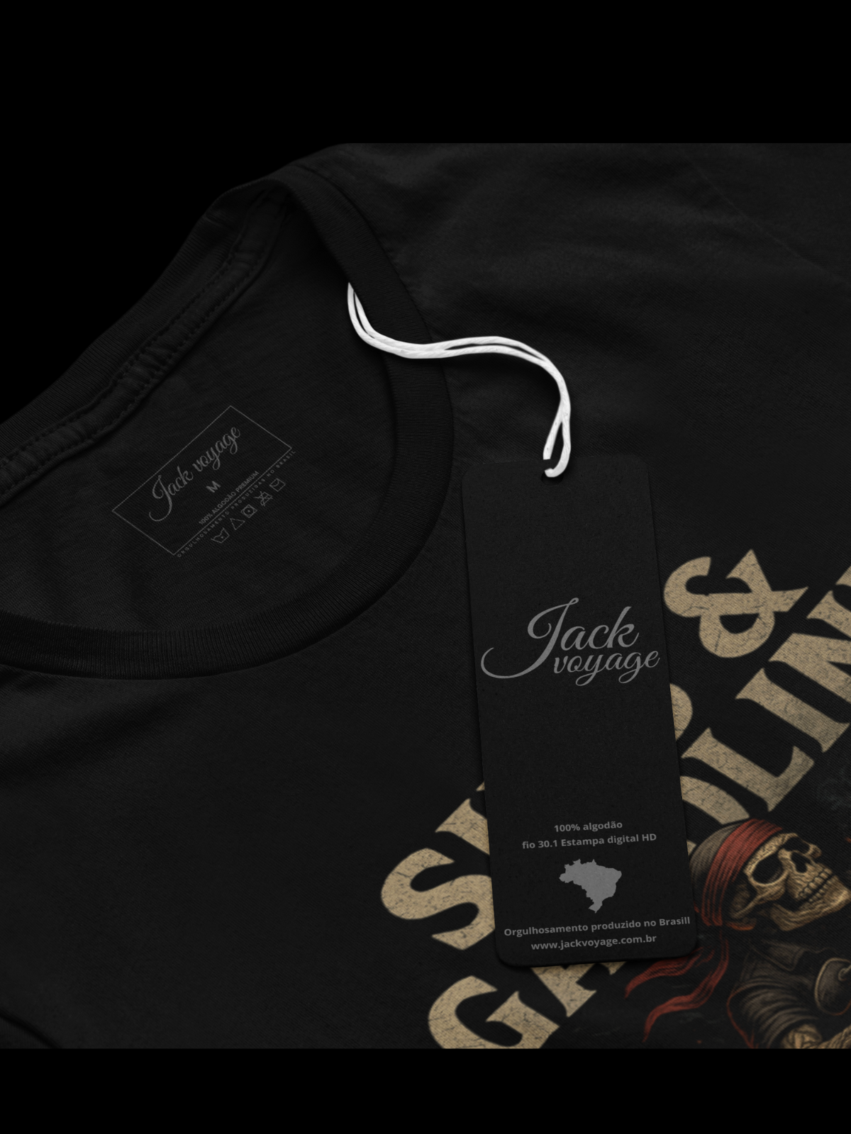 Camiseta "pecados e gasolina" jackmotor©