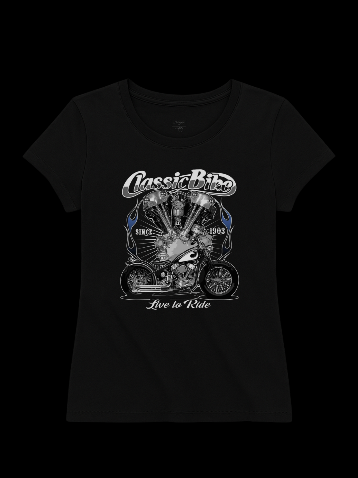 Camiseta "classic bike" jackmotor©