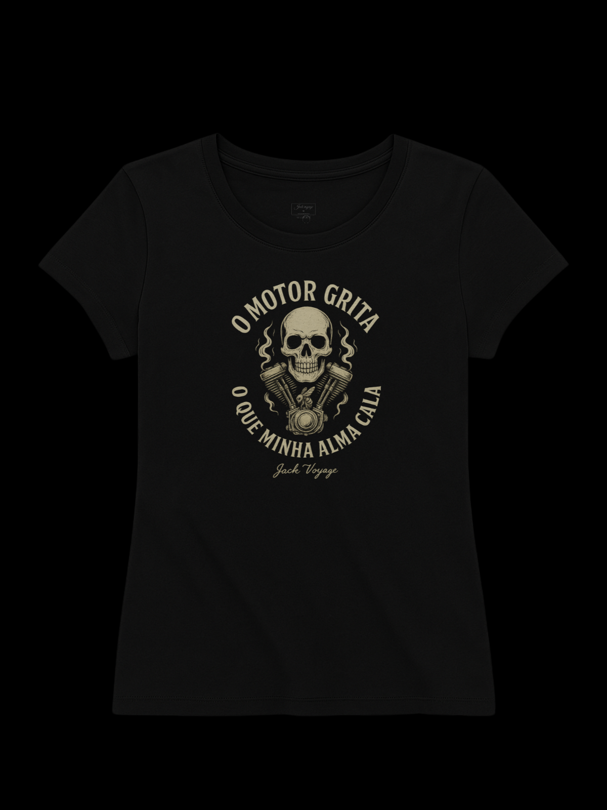 Camiseta "o motor grita o que minha alma cala 2" jackmotor©