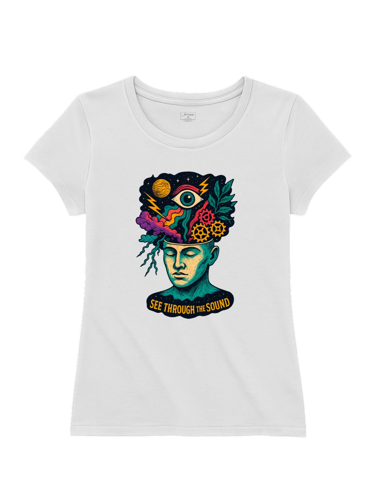 Camiseta "see throungh the sound" jackreference©