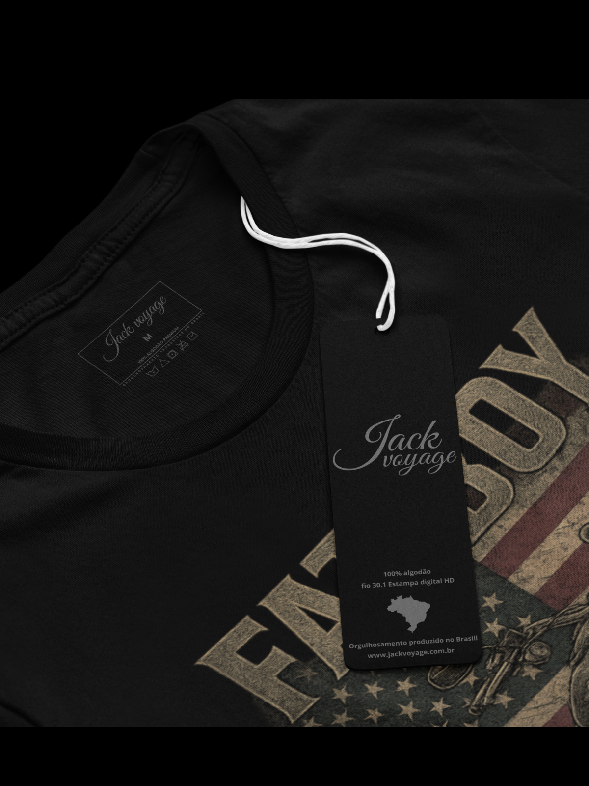 Camiseta "fat boy american" jackmotor©