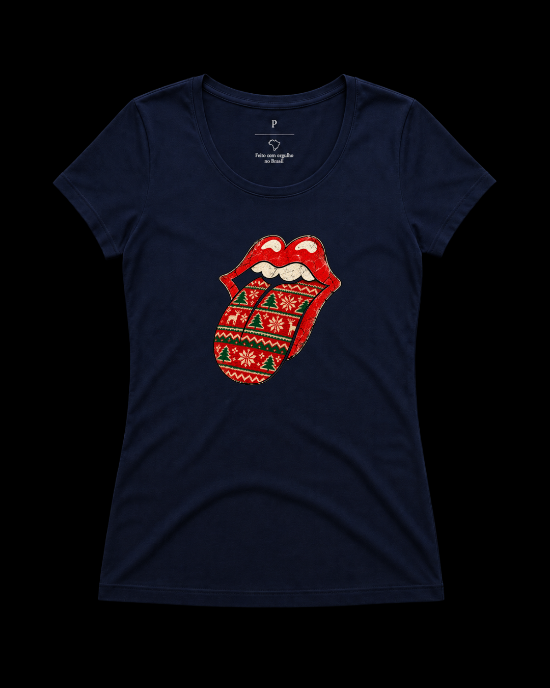 Camiseta rolling natal