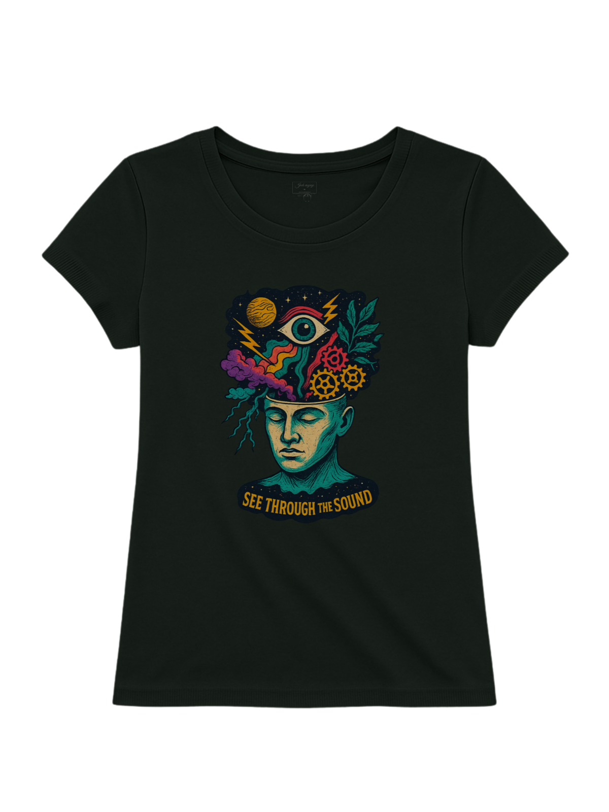 Camiseta "see throungh the sound" jackreference©