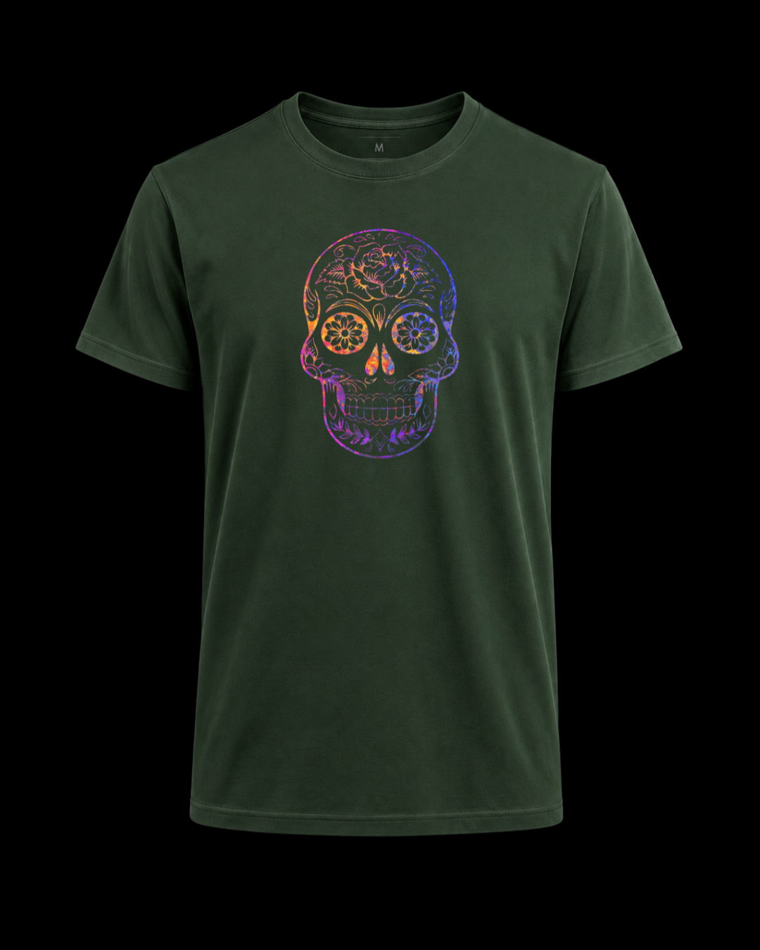 Camiseta mexican skull