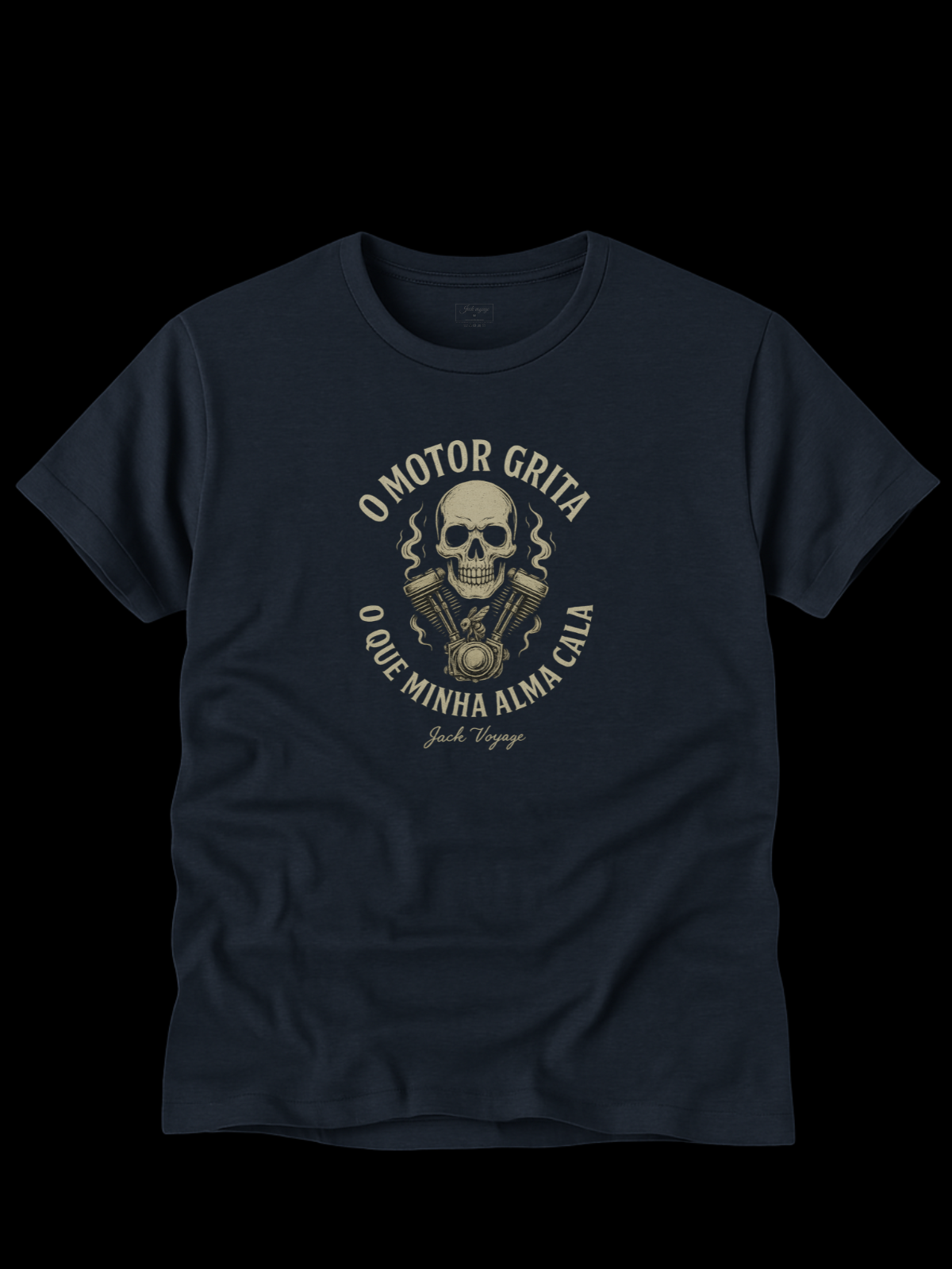 Camiseta "o motor grita o que minha alma cala 2" jackmotor©