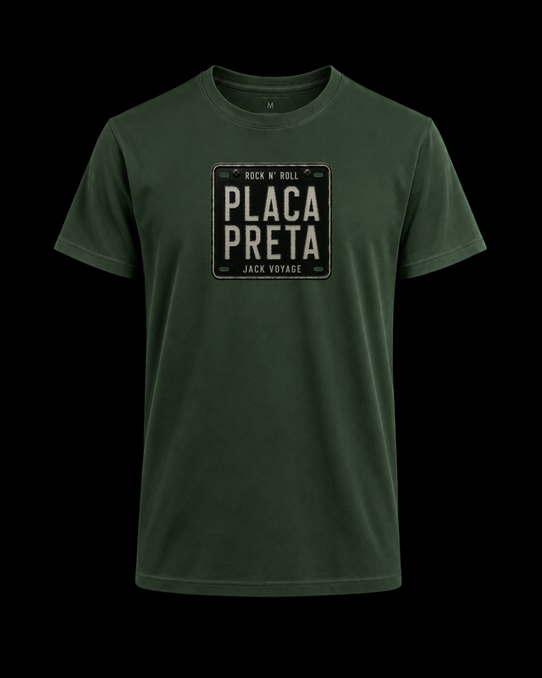 Camiseta Placa preta motorcycles