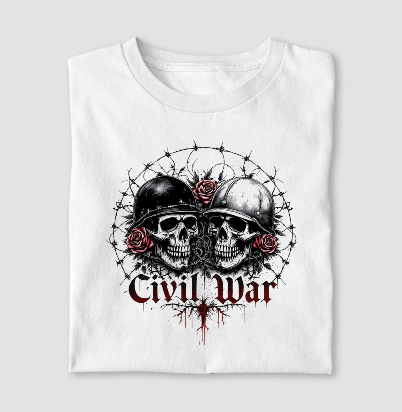 Camiseta Civil war skull®