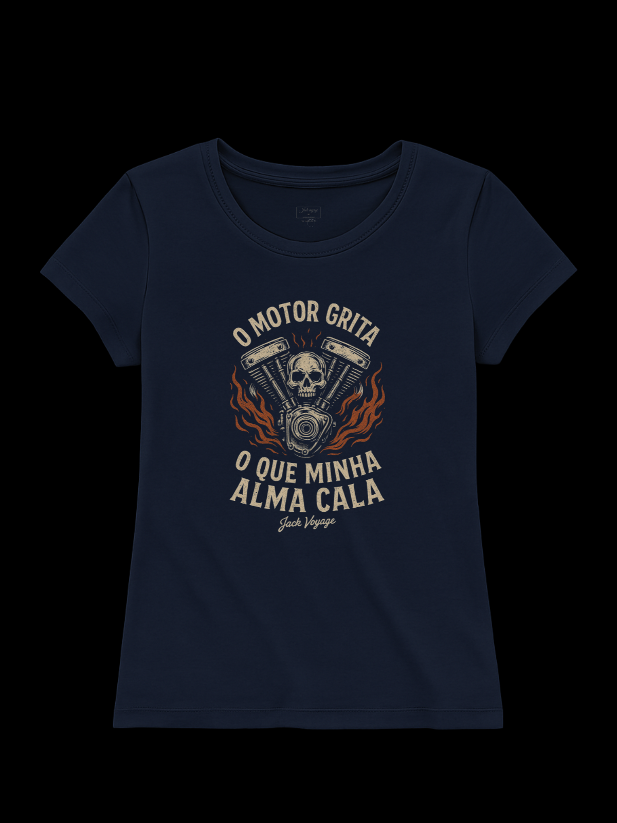 Camiseta "o motor grita o que minha alma cala" jackmotor©