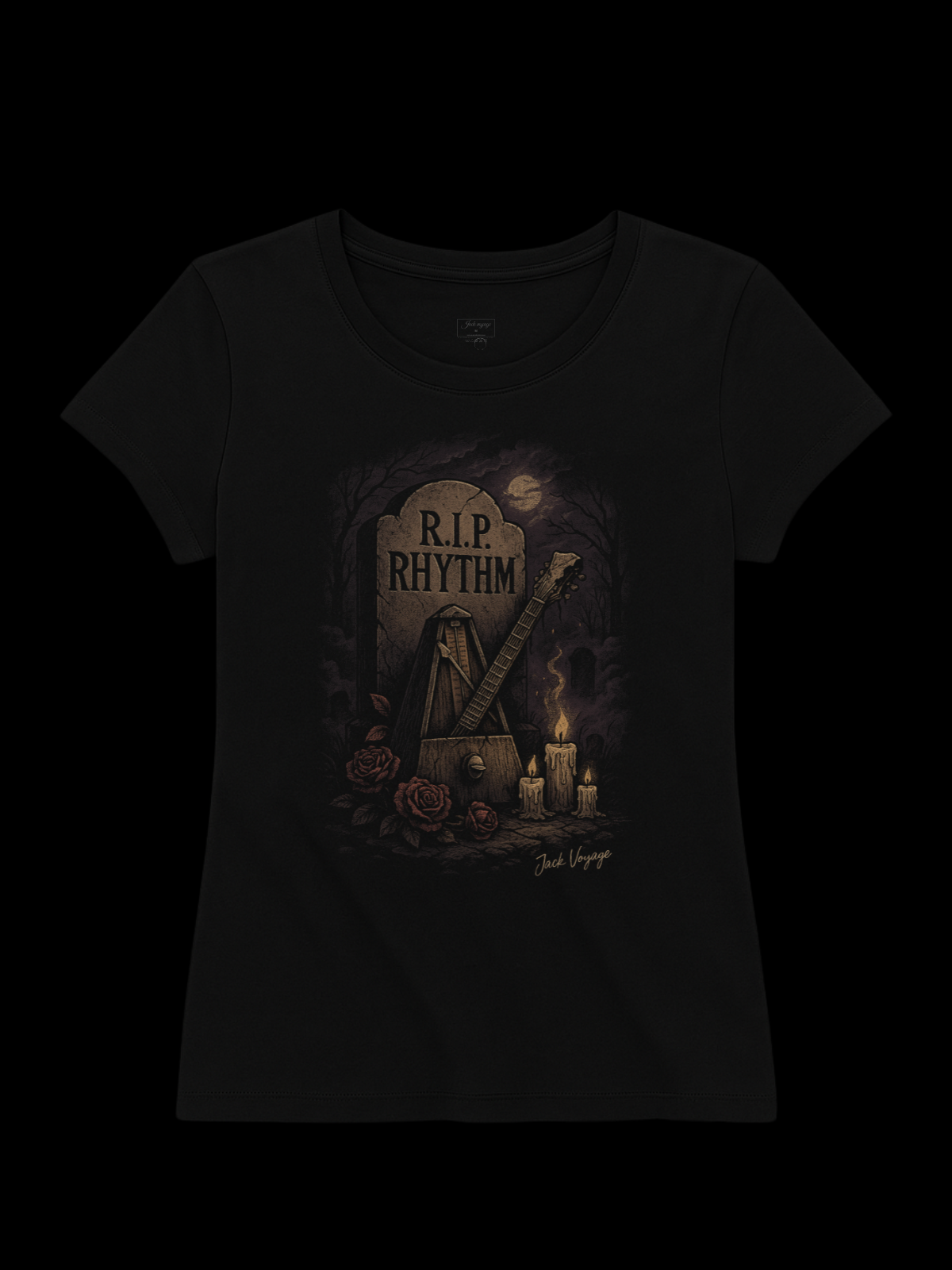 Camiseta "o ritmo morreu" jackmusic©