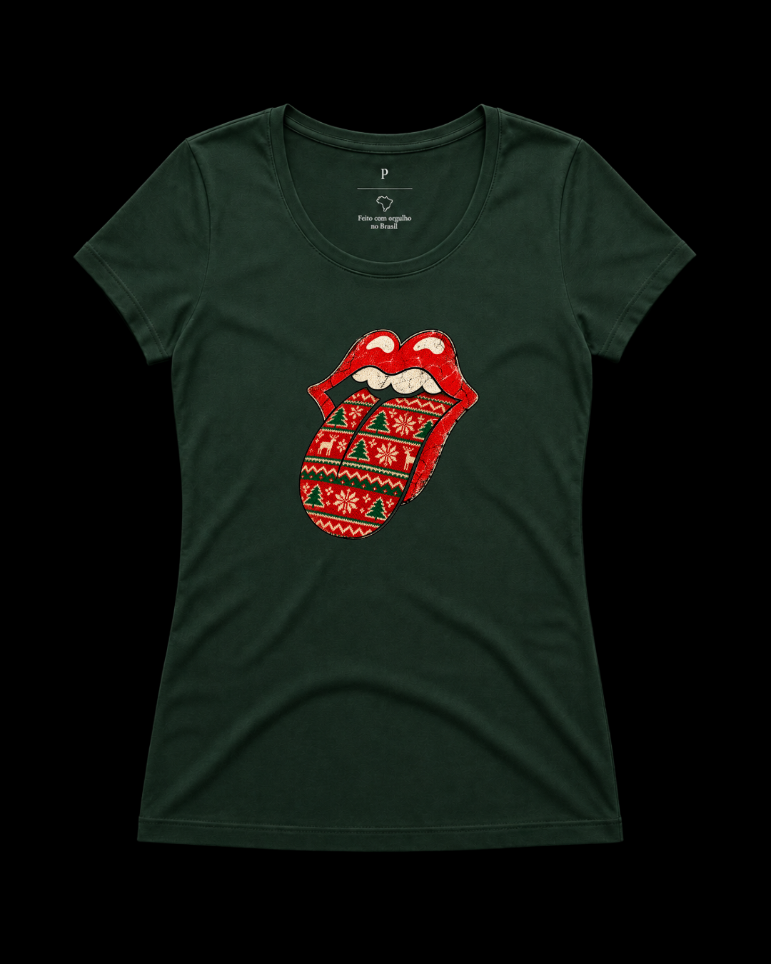 Camiseta rolling natal