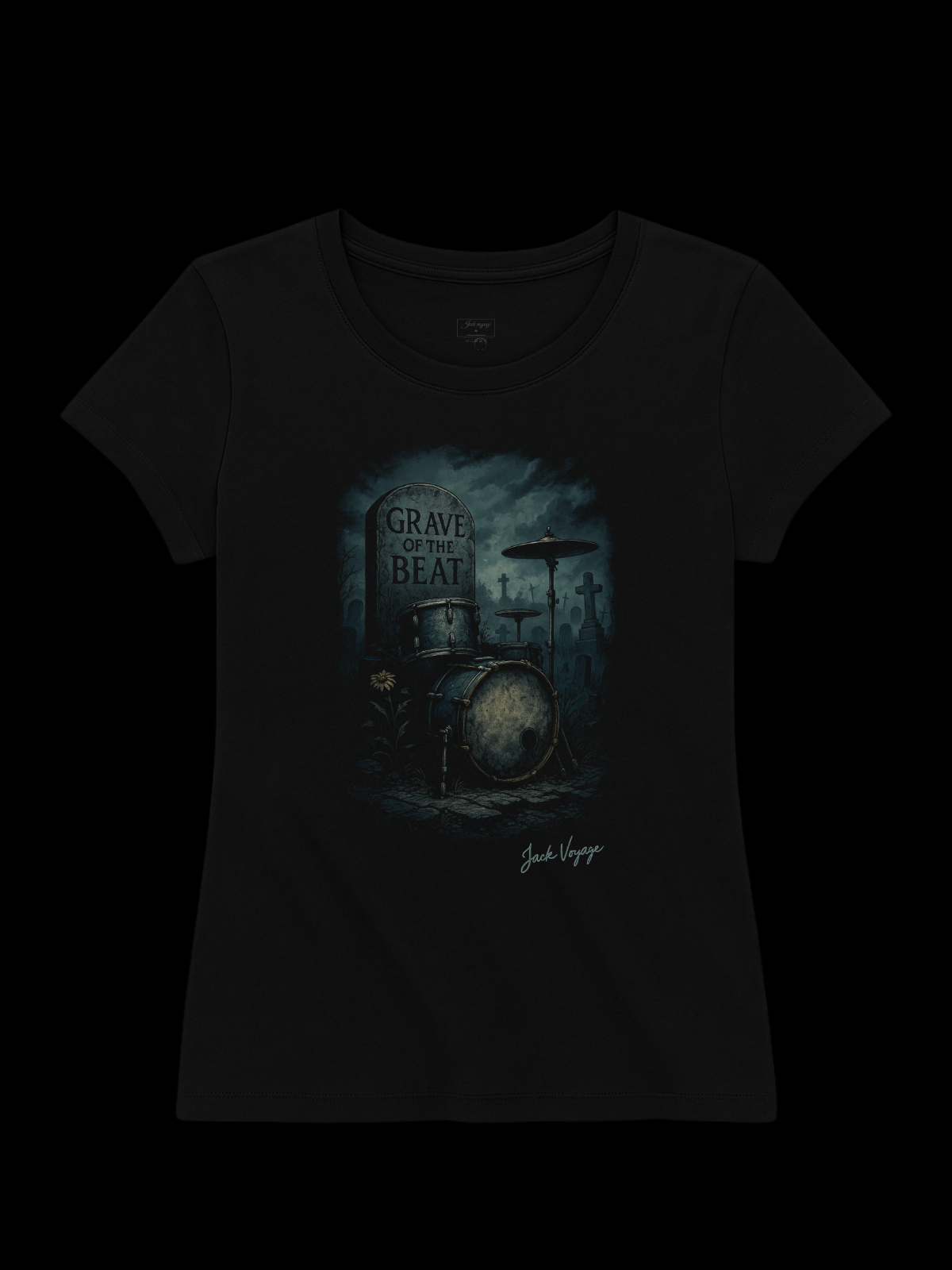 Camiseta "grave of the beat" jackmusic©