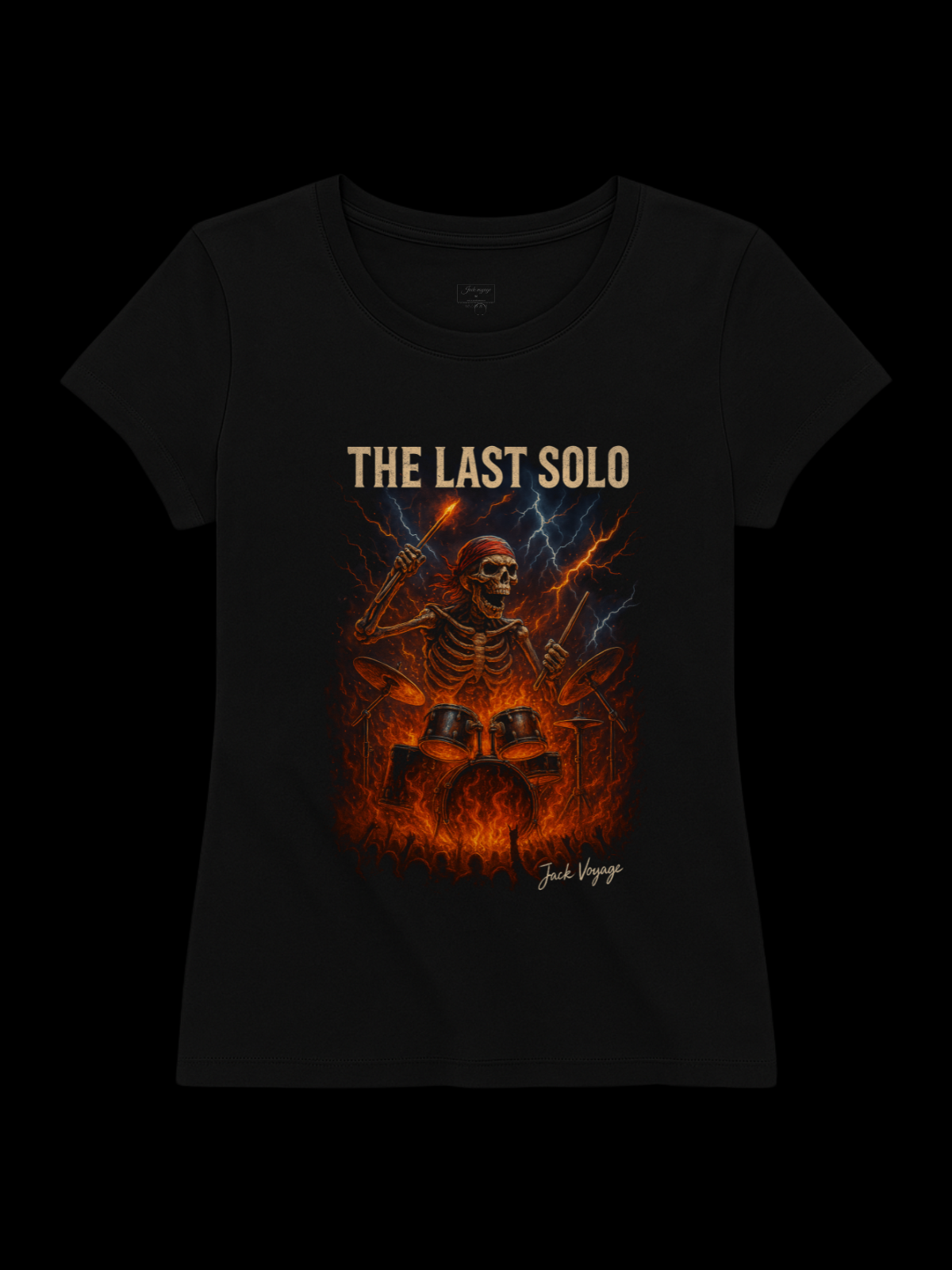 Camiseta "o último solo" jackmusic©