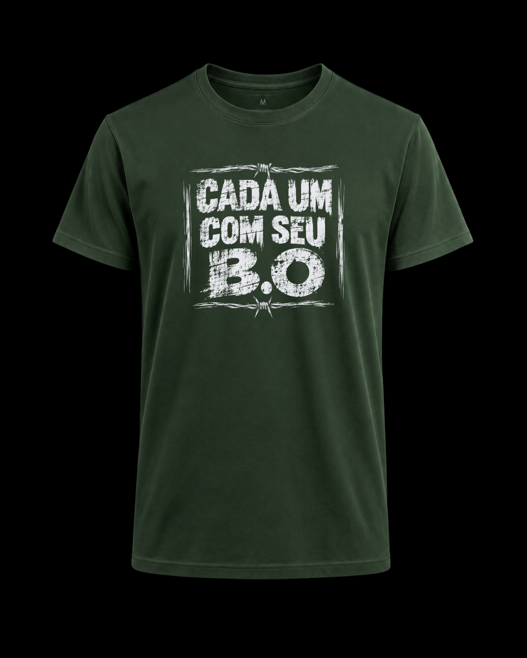 Camiseta Cada um com seu b.o