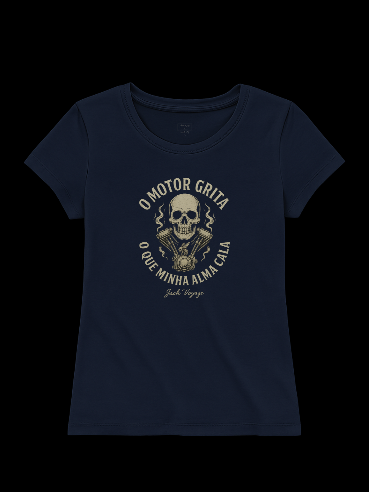 Camiseta "o motor grita o que minha alma cala 2" jackmotor©