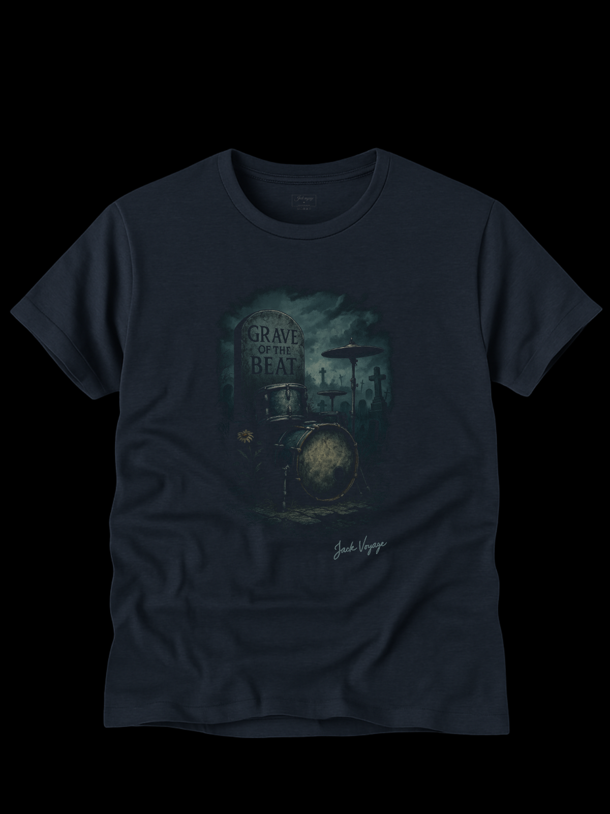 Camiseta "grave of the beat" jackmusic©