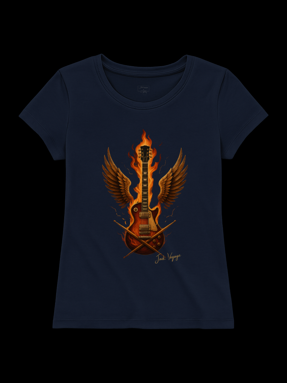 Camiseta "guitar fire" jackmusic©