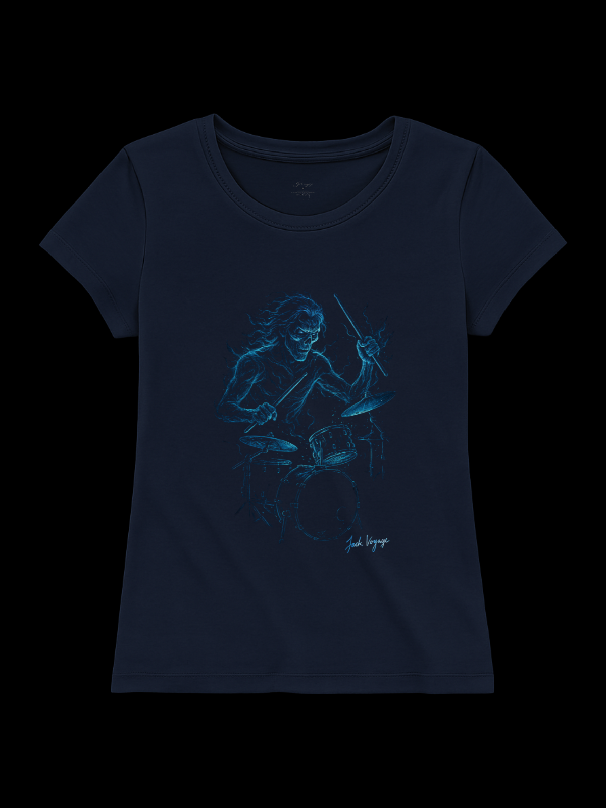 Camiseta "king nigth batera" jackmusic©