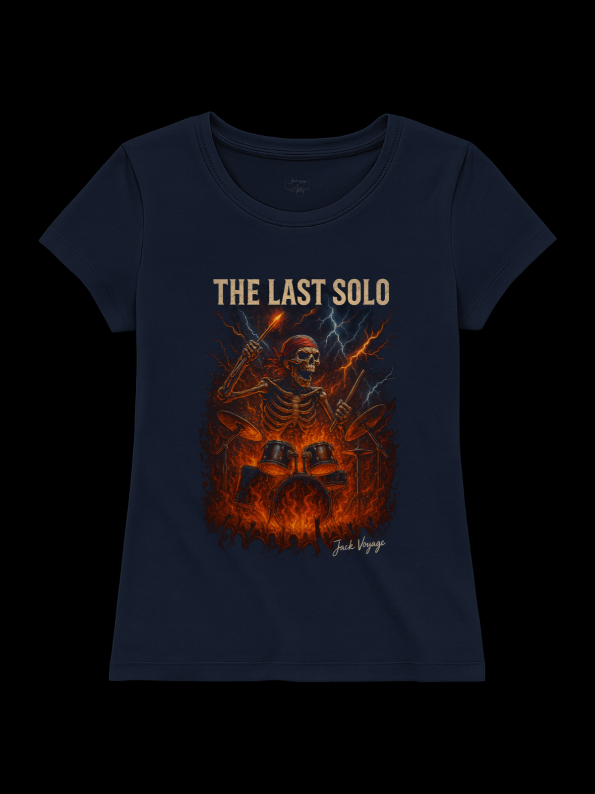 Camiseta "o último solo" jackmusic©