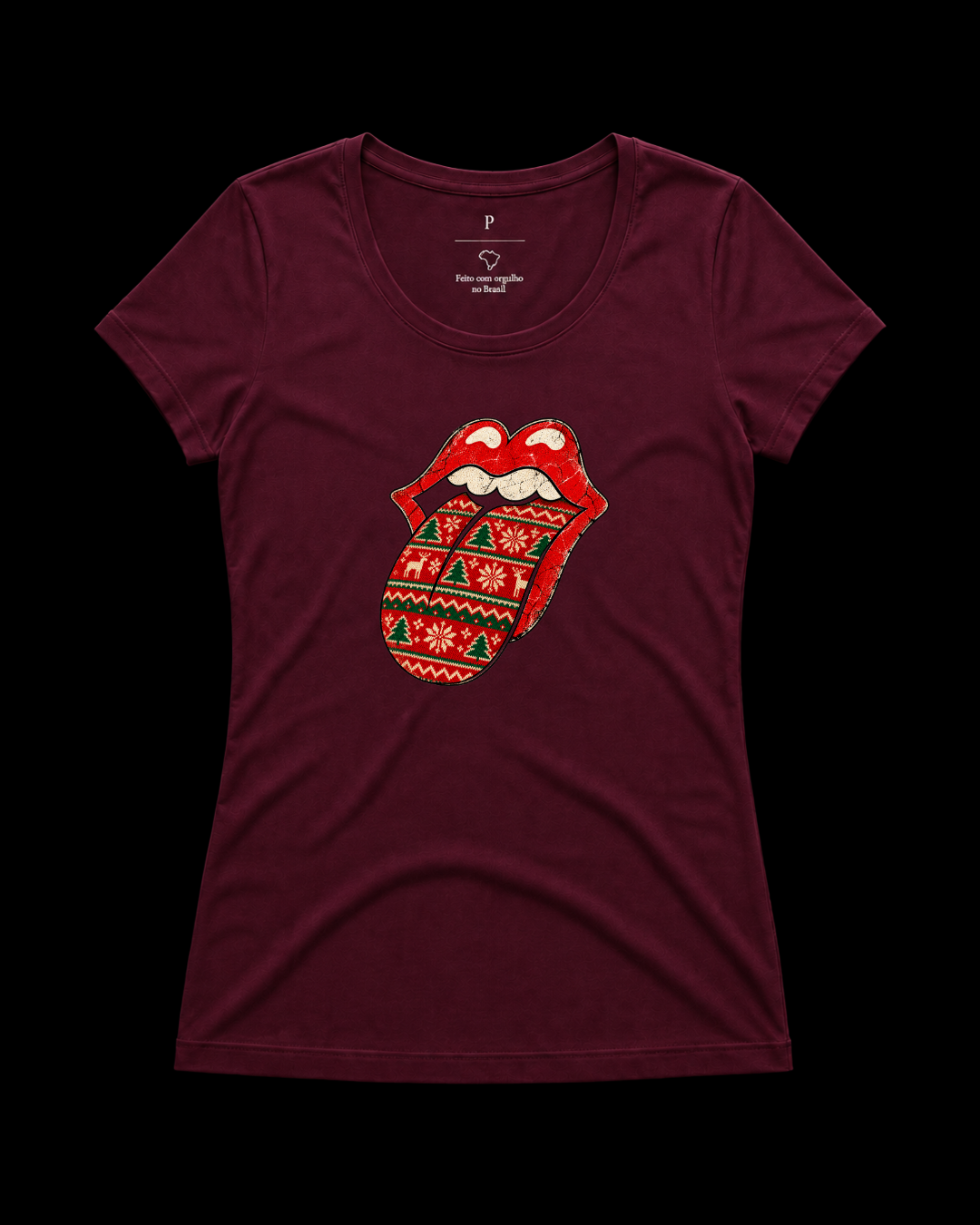 Camiseta rolling natal
