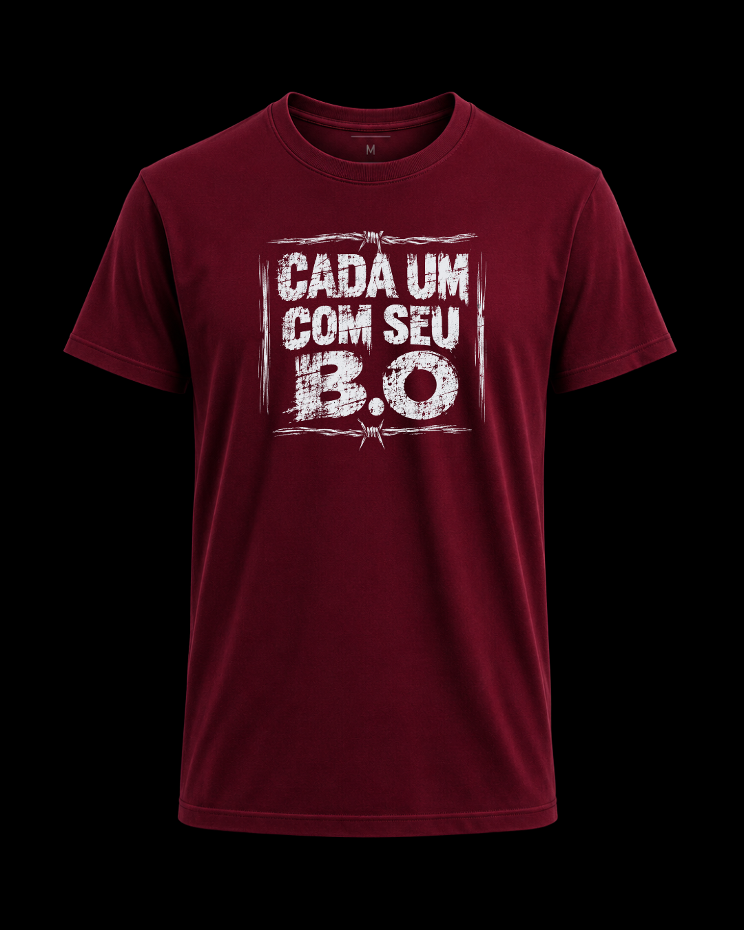 Camiseta Cada um com seu b.o