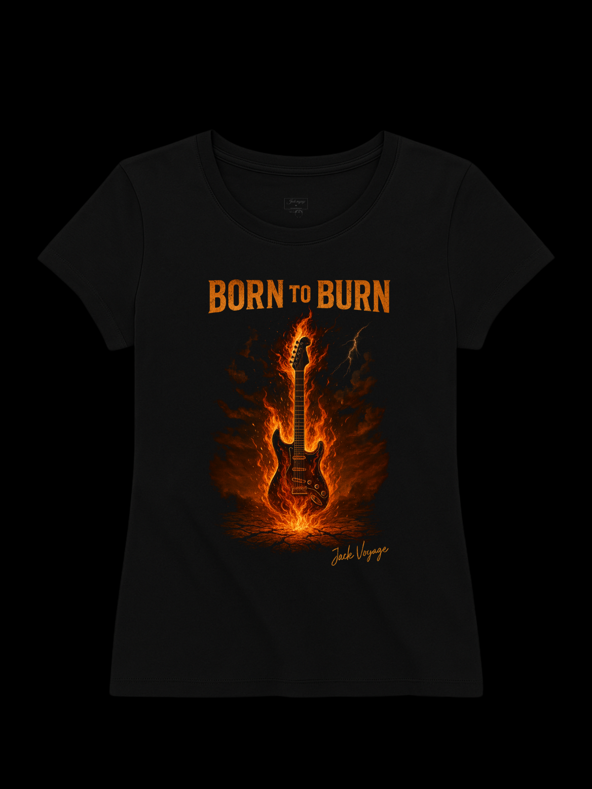 Camiseta "born to burn" jackmusic©