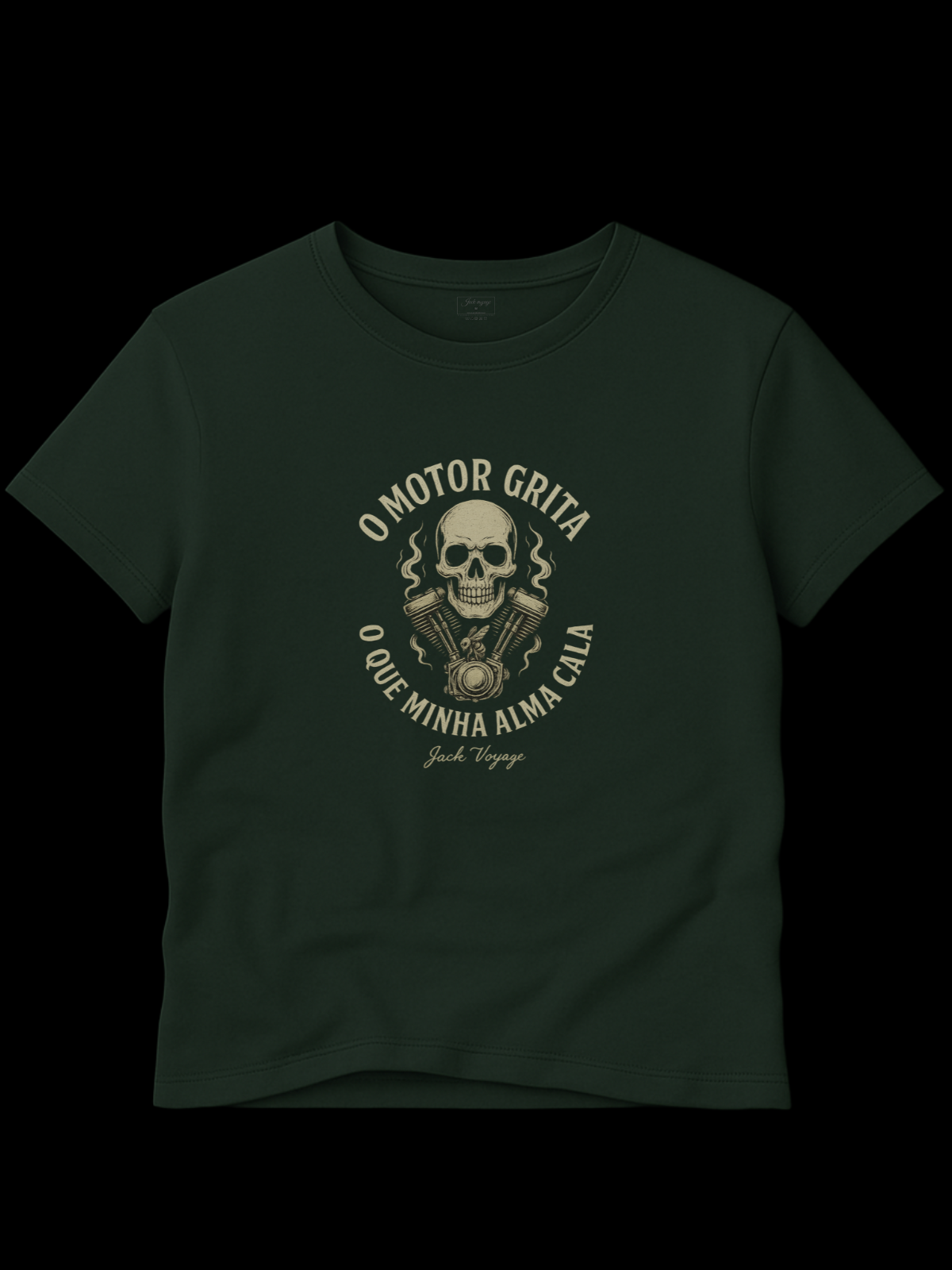 Camiseta "o motor grita o que minha alma cala 2" jackmotor©