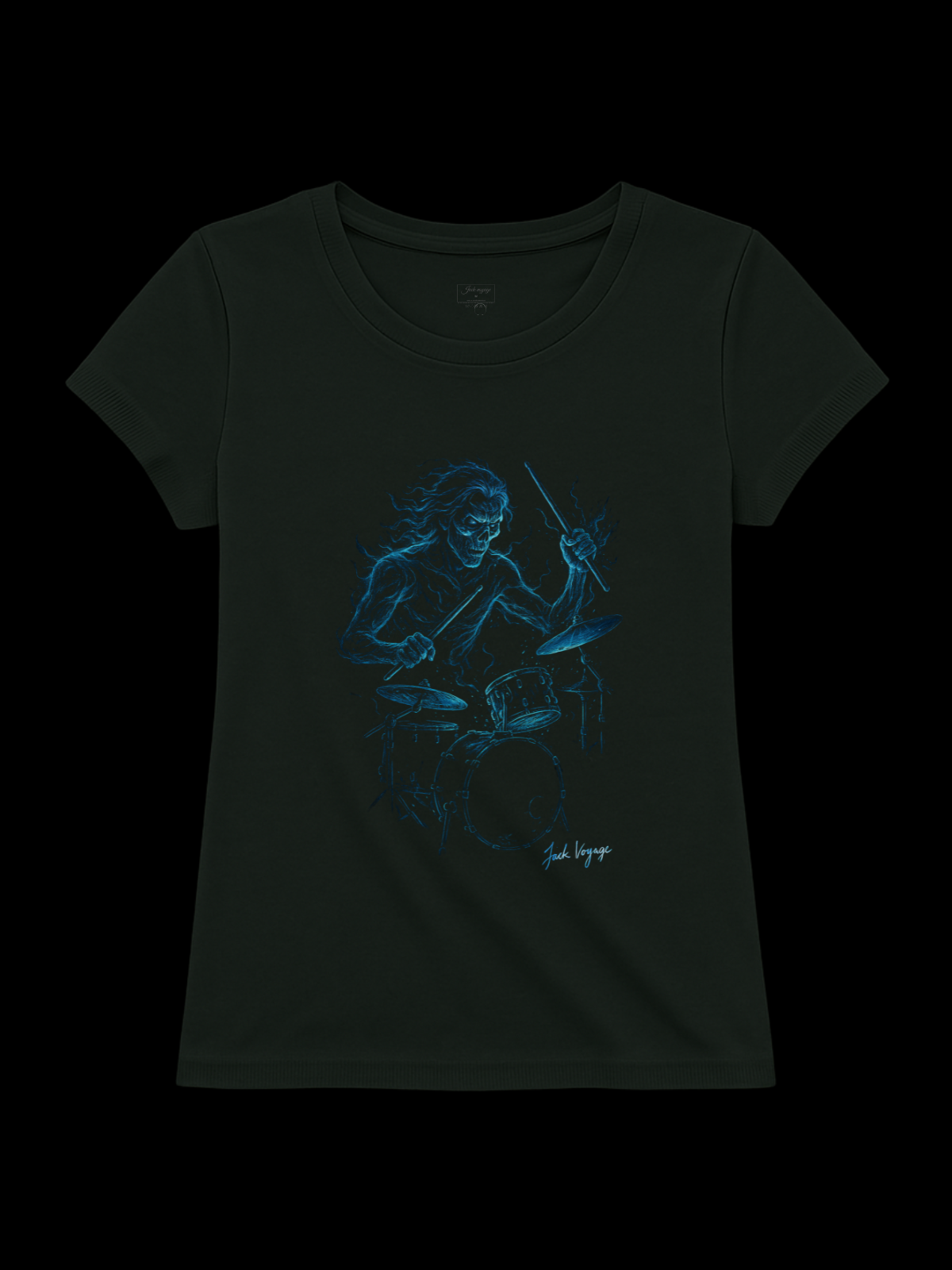 Camiseta "king nigth batera" jackmusic©