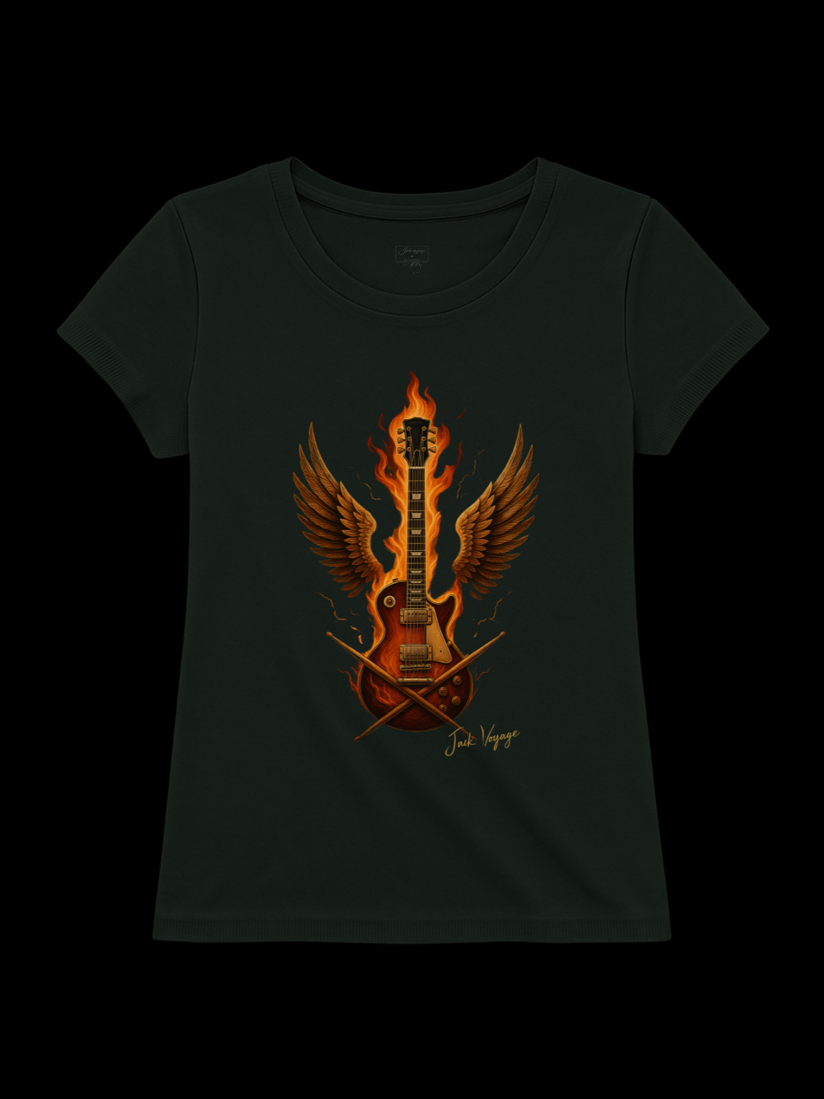 Camiseta "guitar fire" jackmusic©