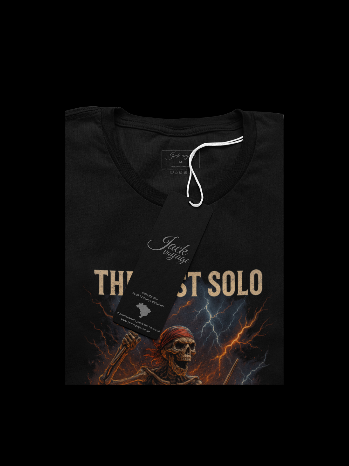 Camiseta "o último solo" jackmusic©