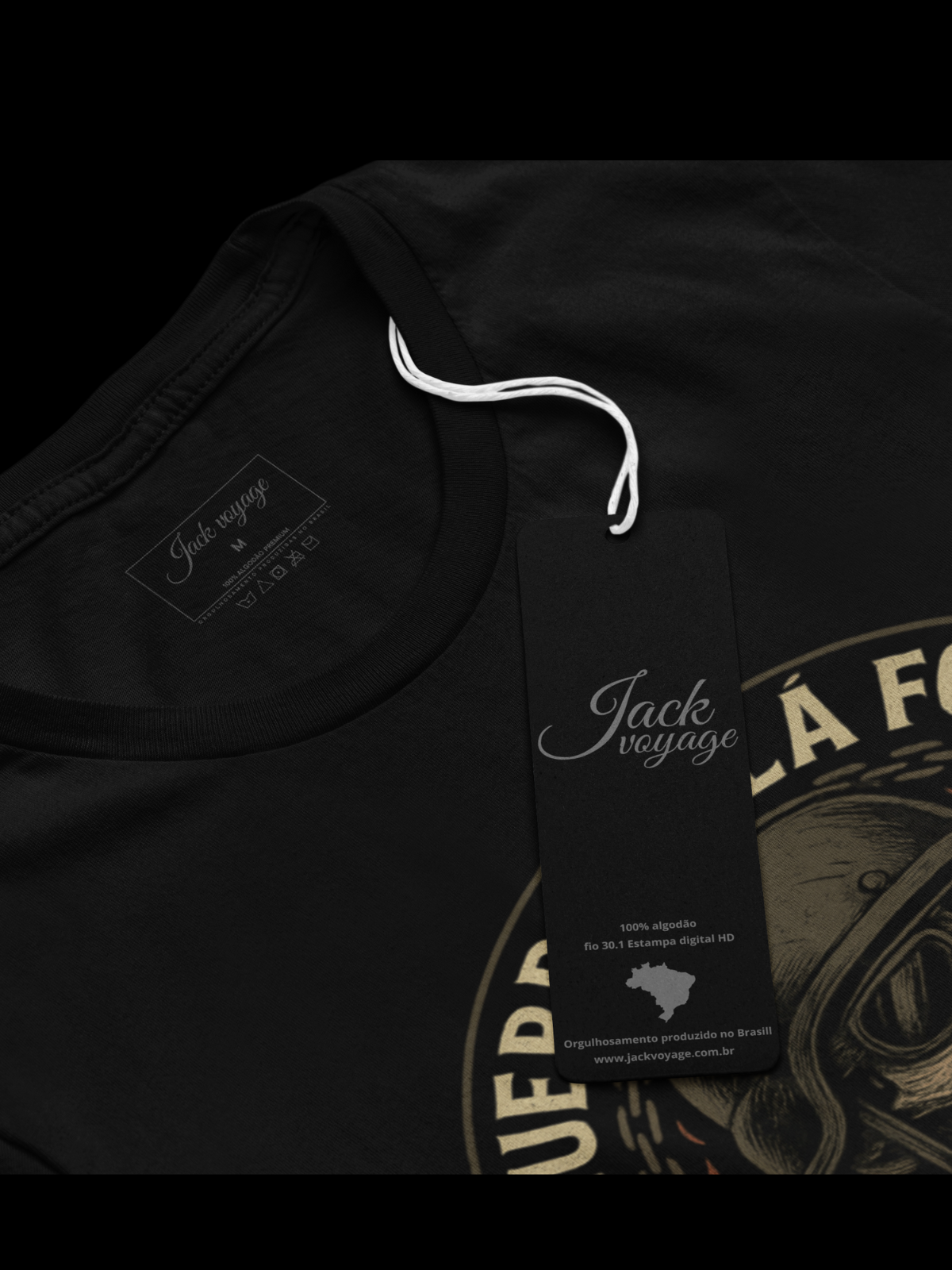 Camiseta "a guerra é la fora a paz é aqui" jackmotor©