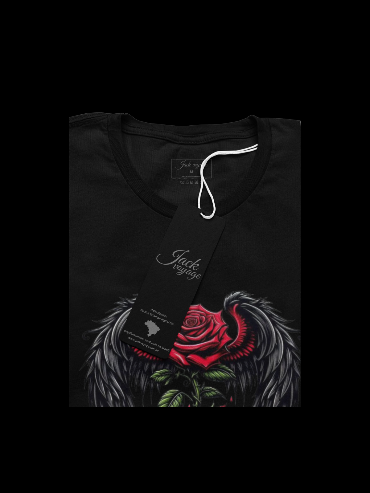 Camiseta "Rosa alada red " Jackvoyage®