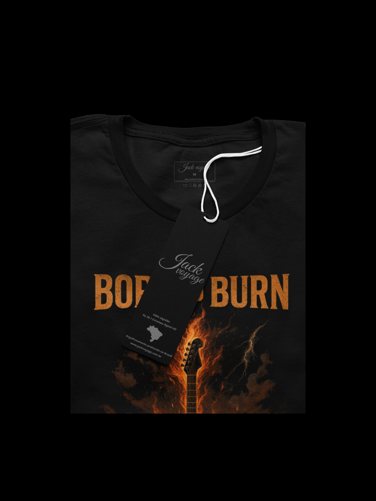Camiseta "born to burn" jackmusic©