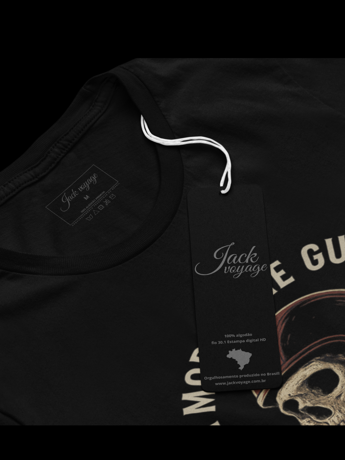 Camiseta "a morte me guia mas sou eu que acelera" jackmotor©