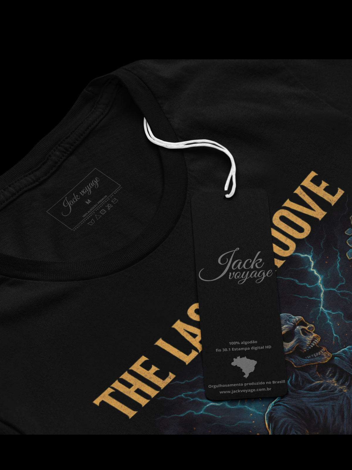 Camiseta "the last groove" jackmusic©