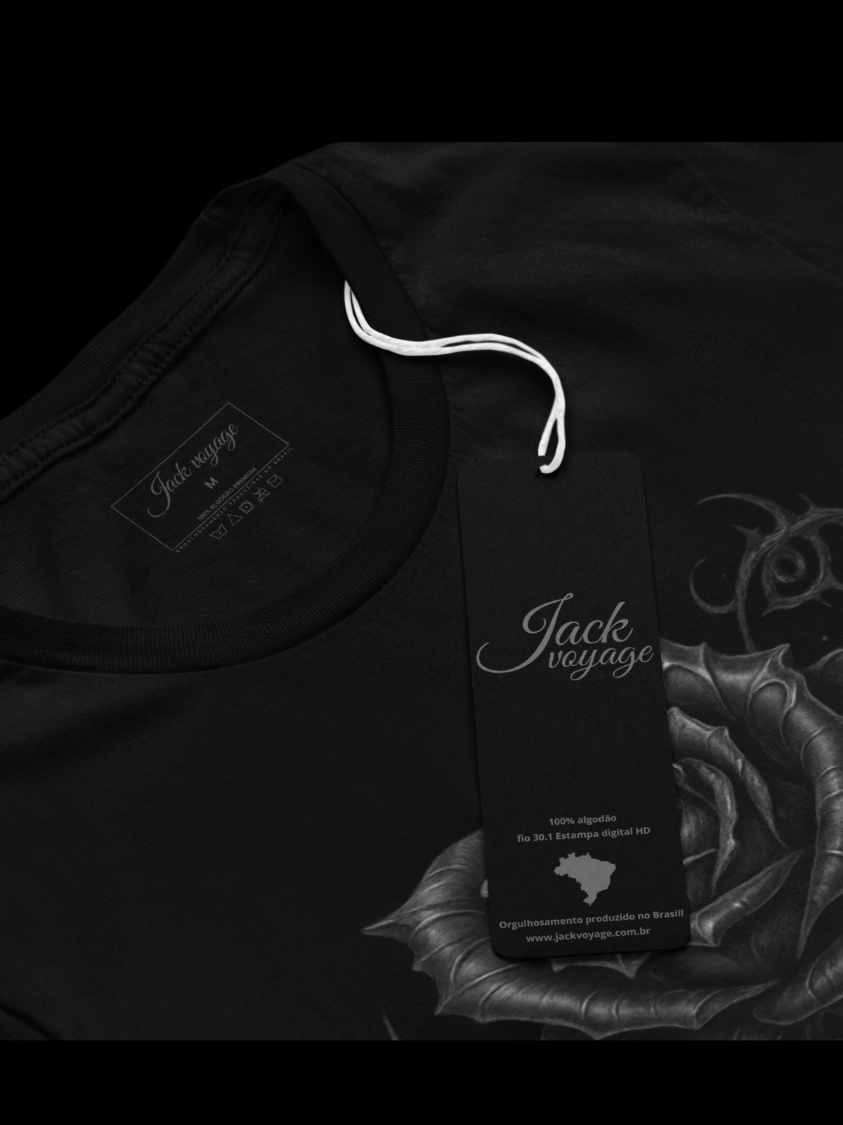 Camiseta "dead flowers" jackvoyage®