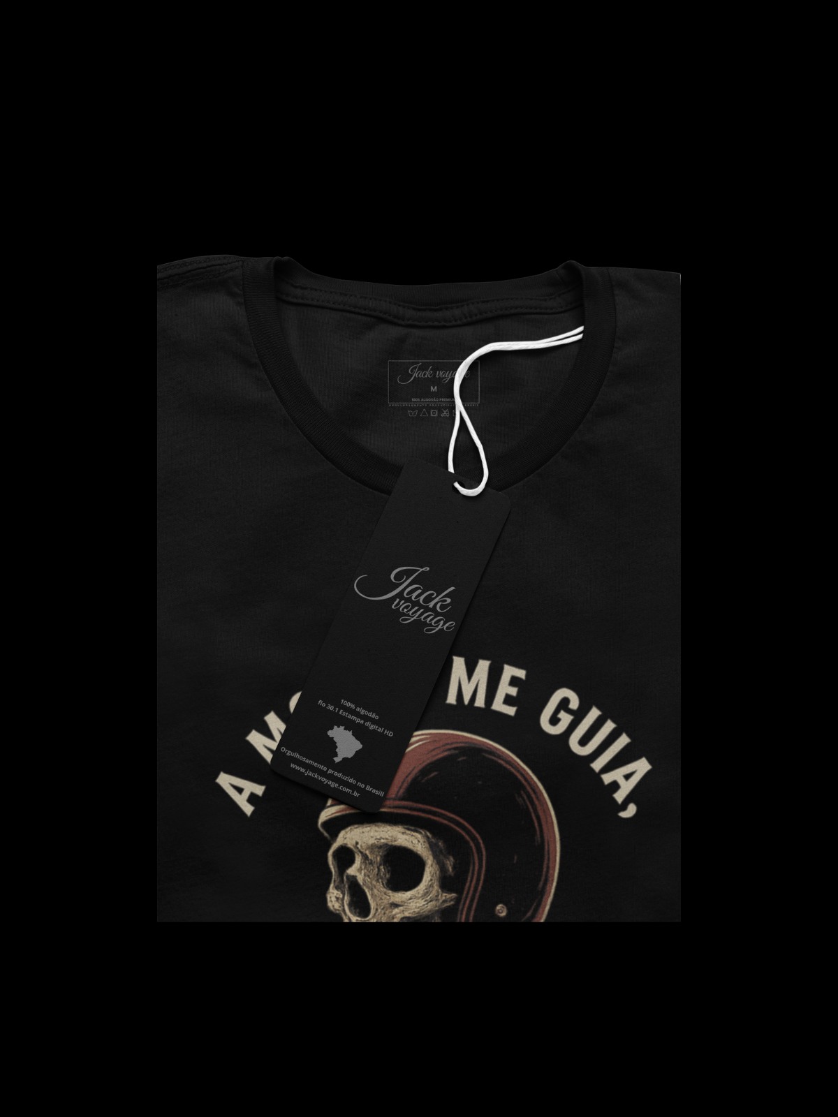 Camiseta "a morte me guia mas sou eu que acelera" jackmotor©