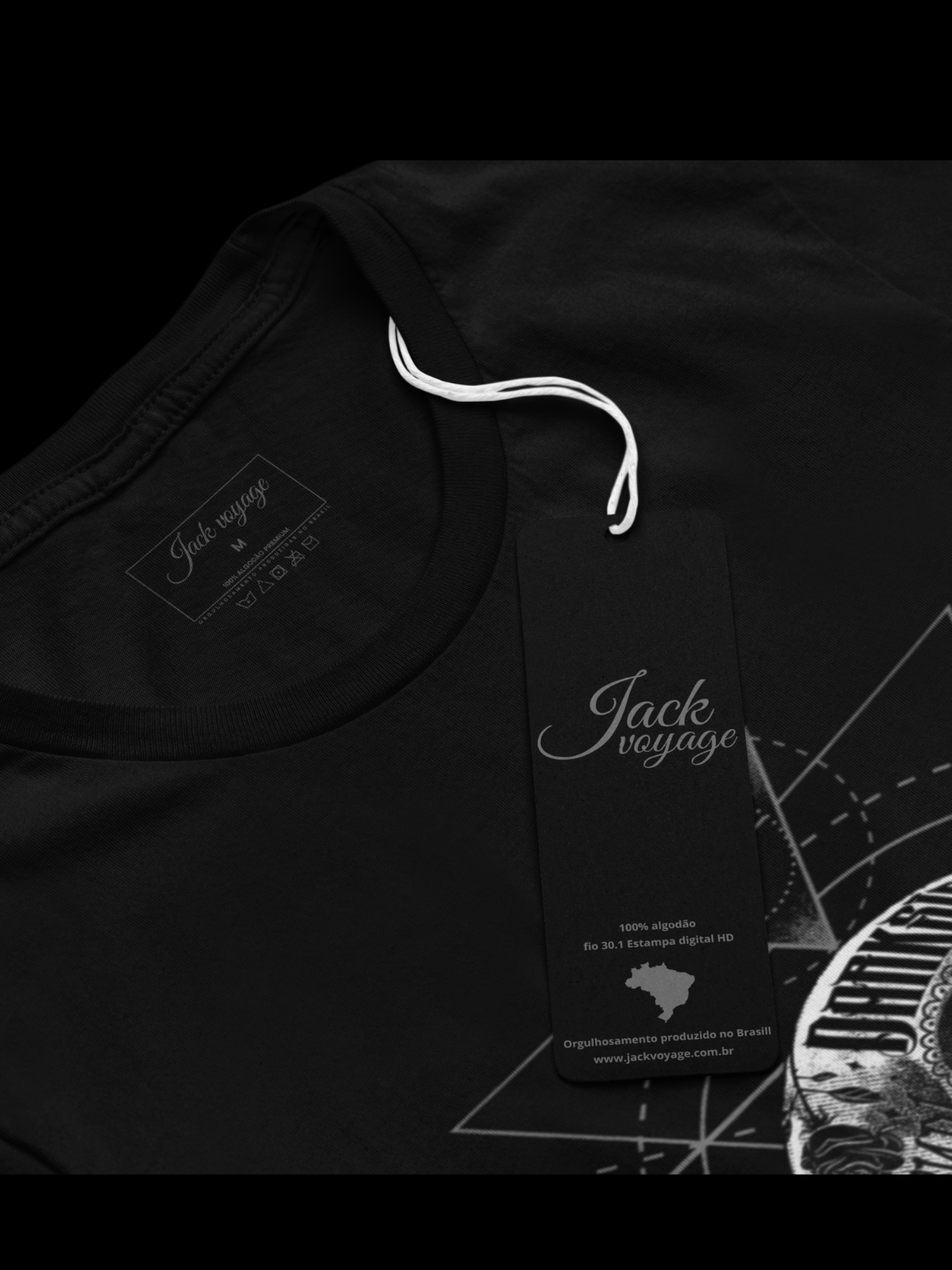 Camiseta "skull magic" jackvoyage®