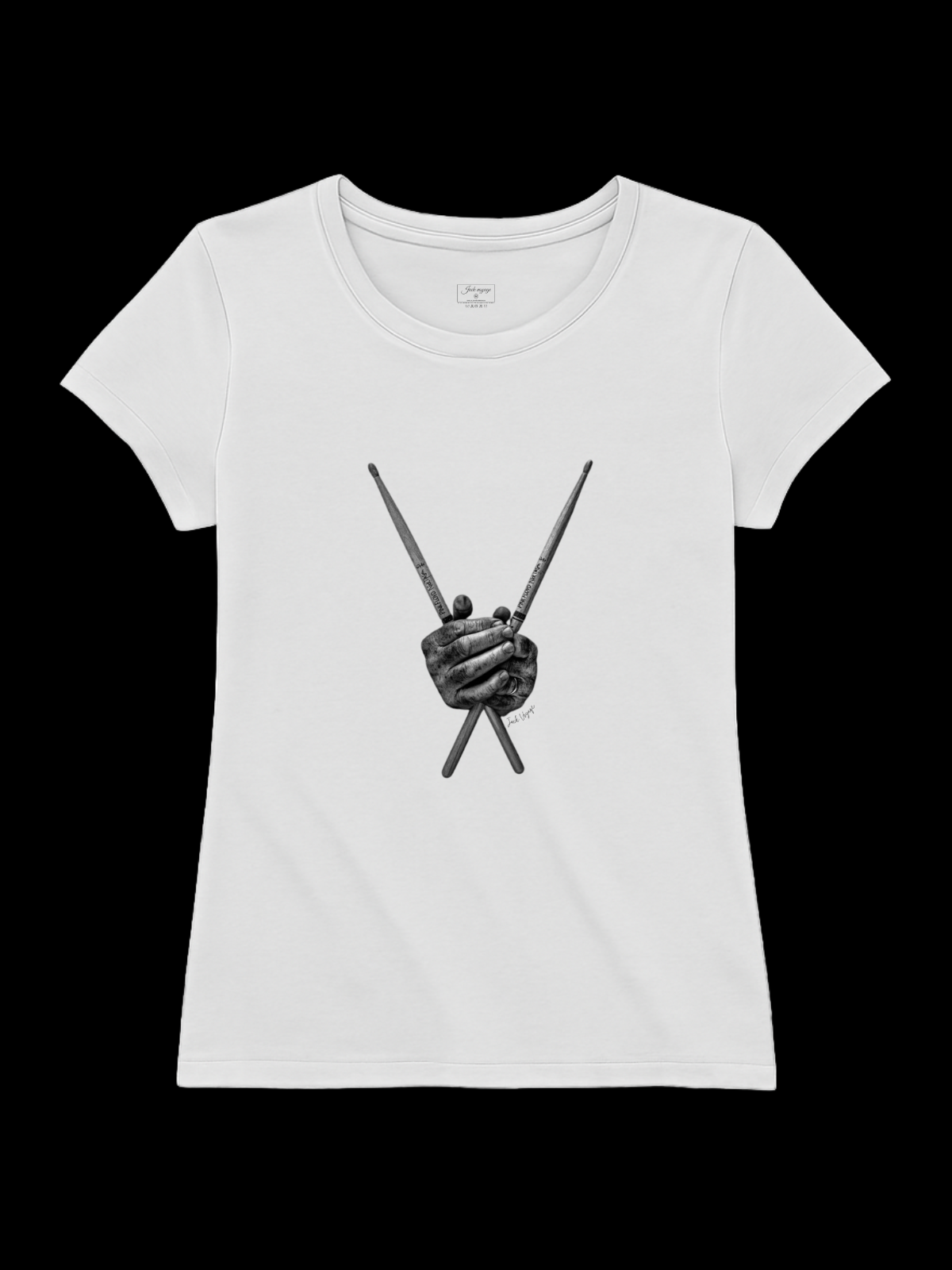 Camiseta "baqueta jack" jackmusic©